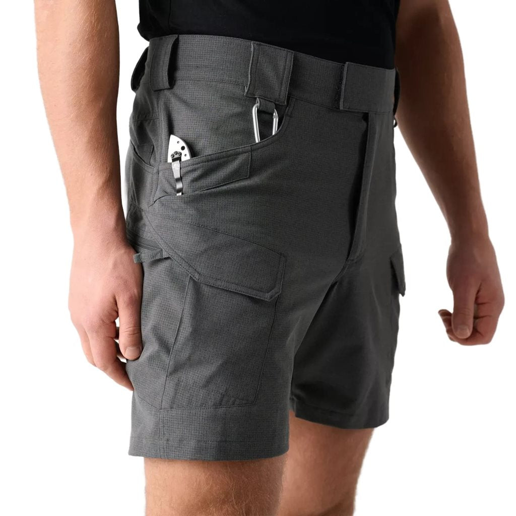 Pantalones cortos OTS Ultra Aero-Tech negros, diez bolsillos