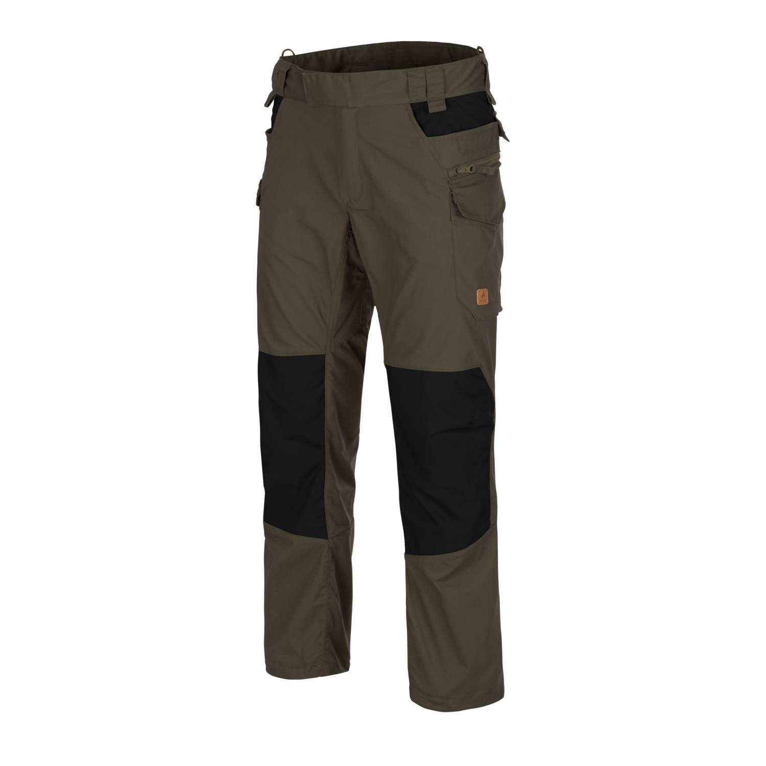 Pantalones PILGRIM Taiga Green/Negro de HELIKON-TEX