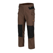 Pantalones PILGRIM Taiga verde y negro con ocho bolsillos y refuerzo lumbar
