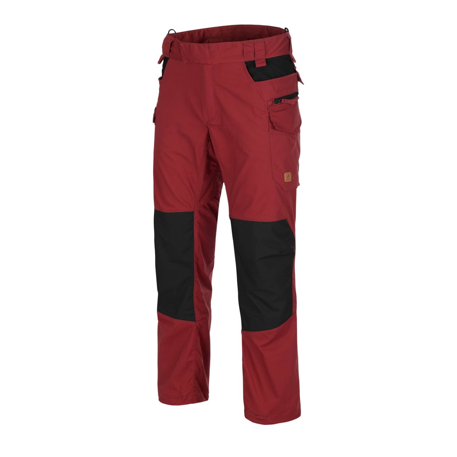 Pantalones PILGRIM Taiga verde y negro con ocho bolsillos y refuerzo lumbar