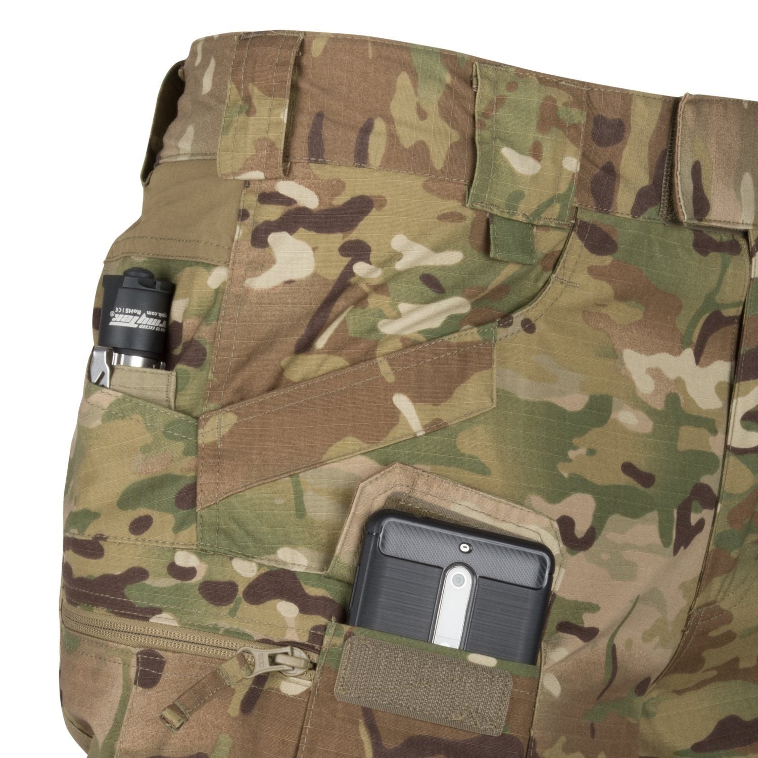 Bermudas UTS® FLEX 8,5 NYCO rip-stop, tejido 50% nylon 50% algodon