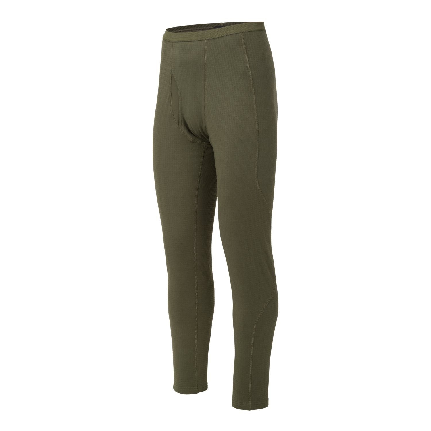 Calzas térmicas US LEVEL 2 verdes, base de poliéster y elastano