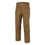 Pantalones UTP FLEX COYOTE Helikon-Tex en color coyote, vista frontal