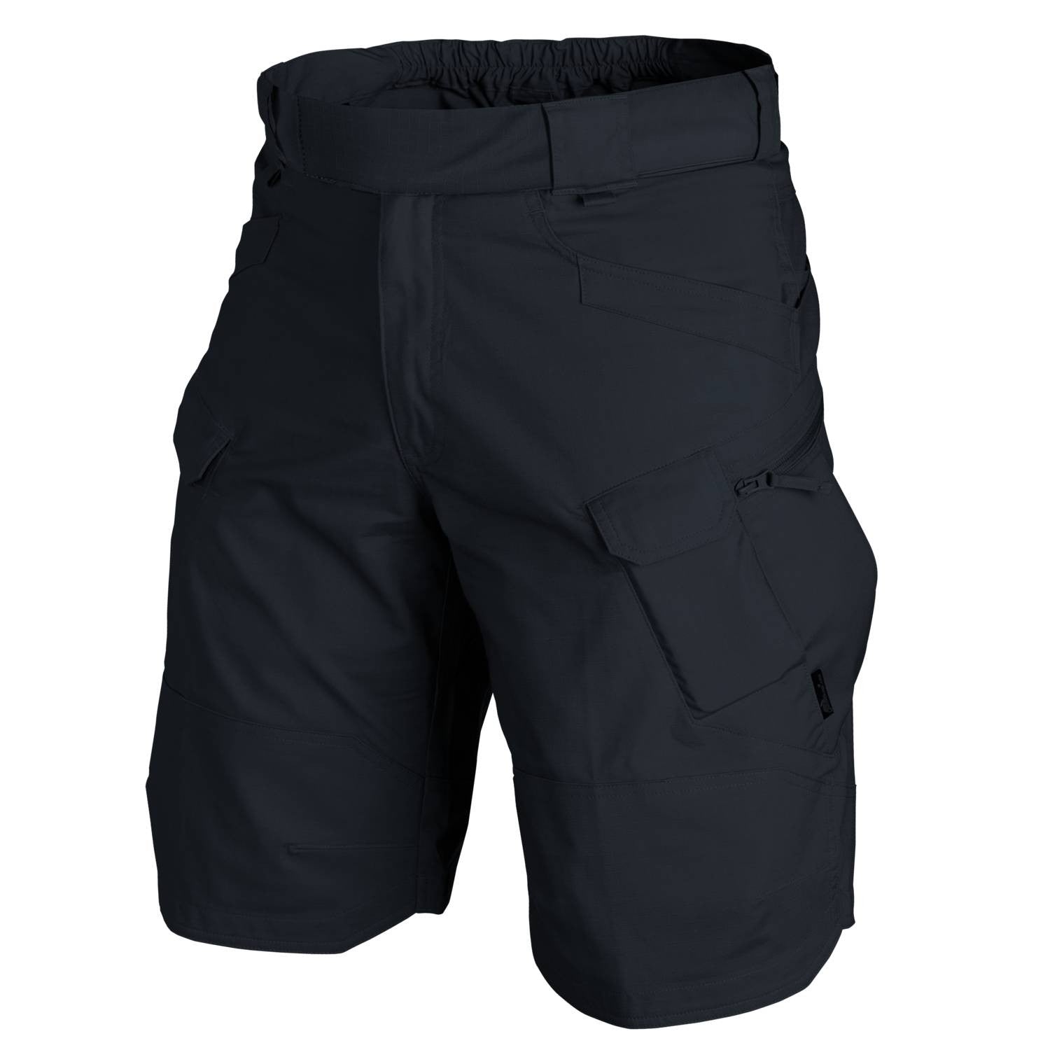 Pantalones cortos tácticos UTS 11\" rip-stop azul marino, 10 bolsillos, cierre YKK