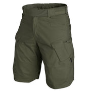 Bermudas tácticas UT 11 rip-stop verde oliva con 10 bolsillos