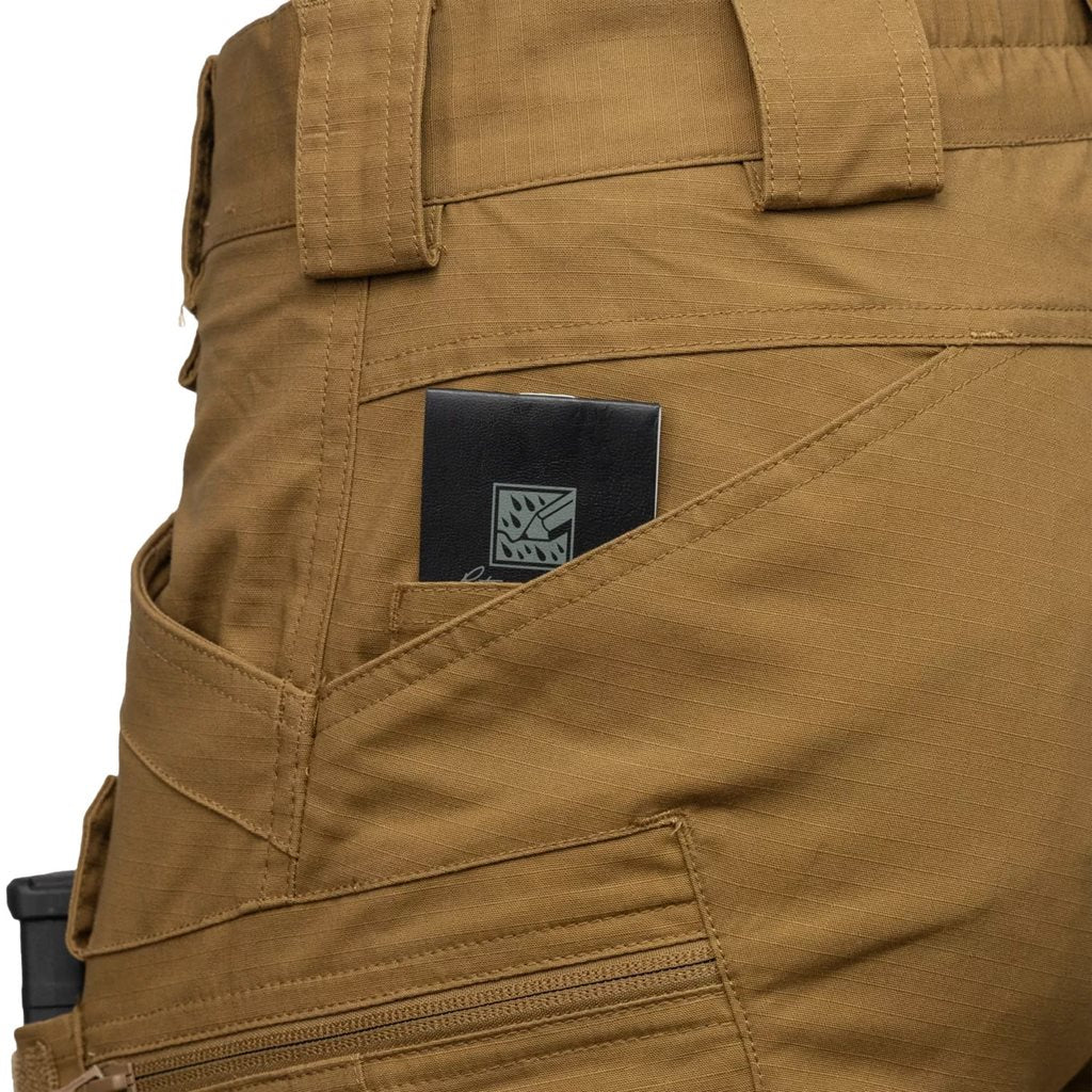 Pantalones cortos UTS Urban Tactical 11 verde oliva, rip-stop, 10 bolsillos