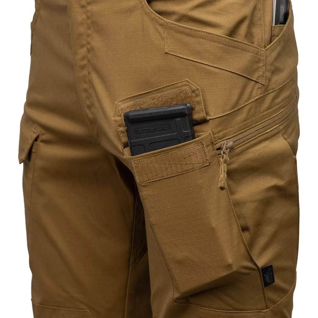 Pantalones cortos UTS Urban Tactical 11 verde oliva, rip-stop, 10 bolsillos