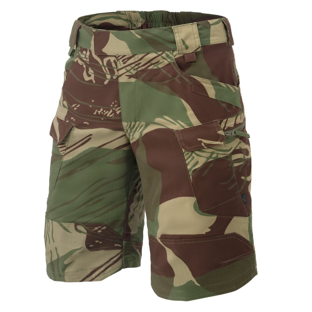 Pantalones cortos tácticos UTS Urban Tactica 11" rip-stop stretch, 10 bolsillos y cremallera YKK