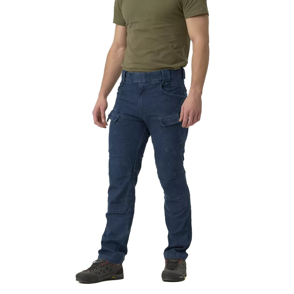 Pantalones UTP Urban Tactical denim stretch azules