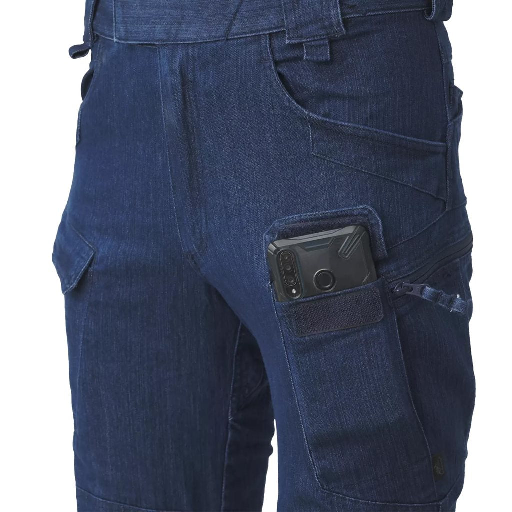 Pantalones UTP Urban Tactical denim stretch azules