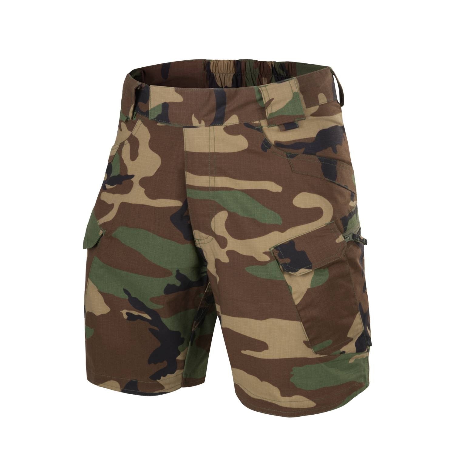 Pantalones cortos UTS 8,5\" rip-stop Woodland para clima caluroso