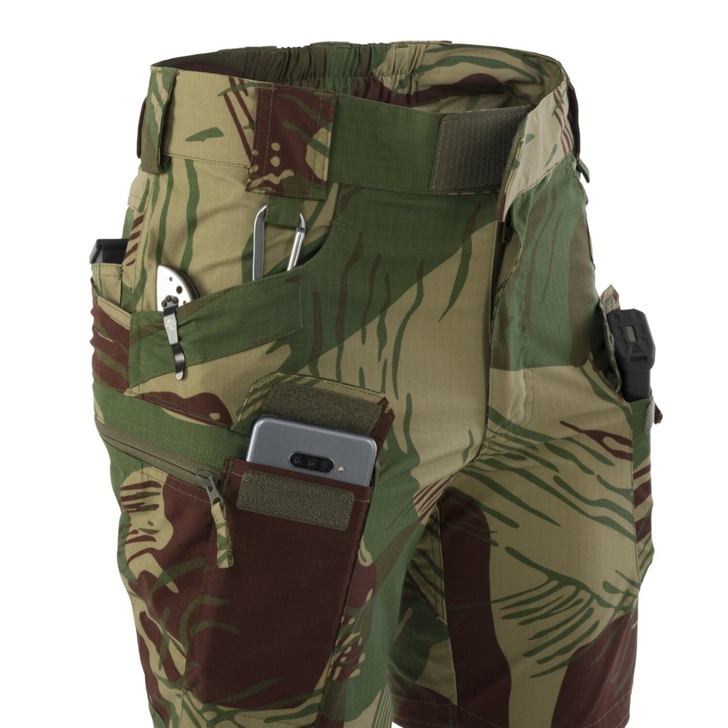 Pantalones cortos UTS Urban Tactical 8,5" rip-stop, versión corta para clima caluroso y libertad de movimiento