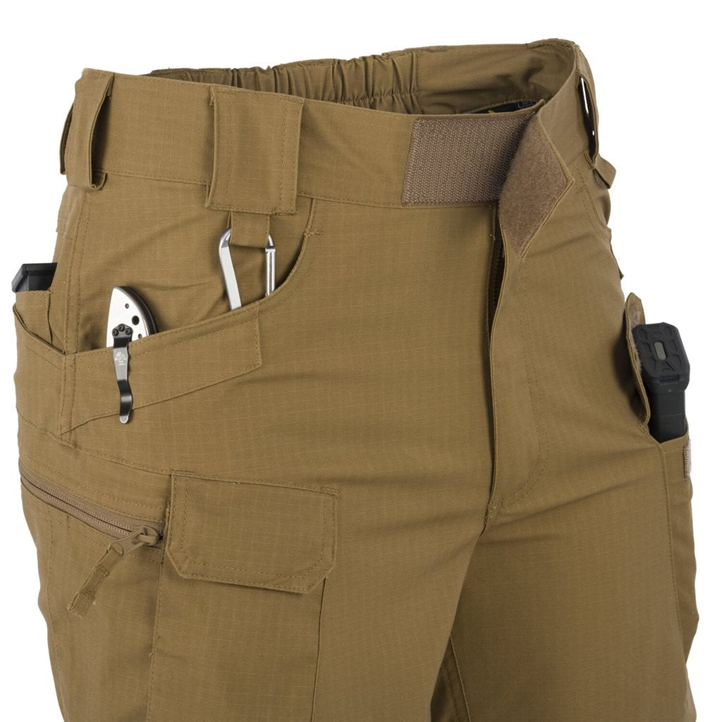 Shorts tacticos UTS Urban Tactical 6\" rip-stop khaki vista general