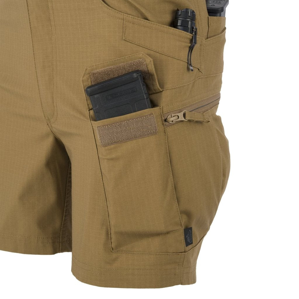 Shorts tacticos UTS Urban Tactical 6\" rip-stop khaki vista general