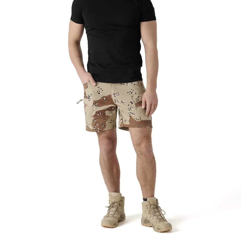 Pantalones cortos URBAN TACTICAL 6" rip-stop stretch con bolsillos funcionales