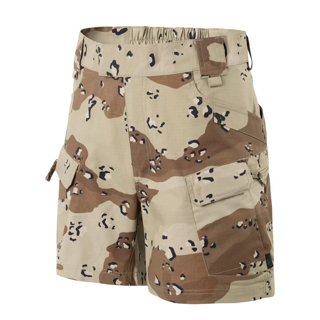 Pantalones cortos URBAN TACTICAL 6" rip-stop stretch con bolsillos funcionales