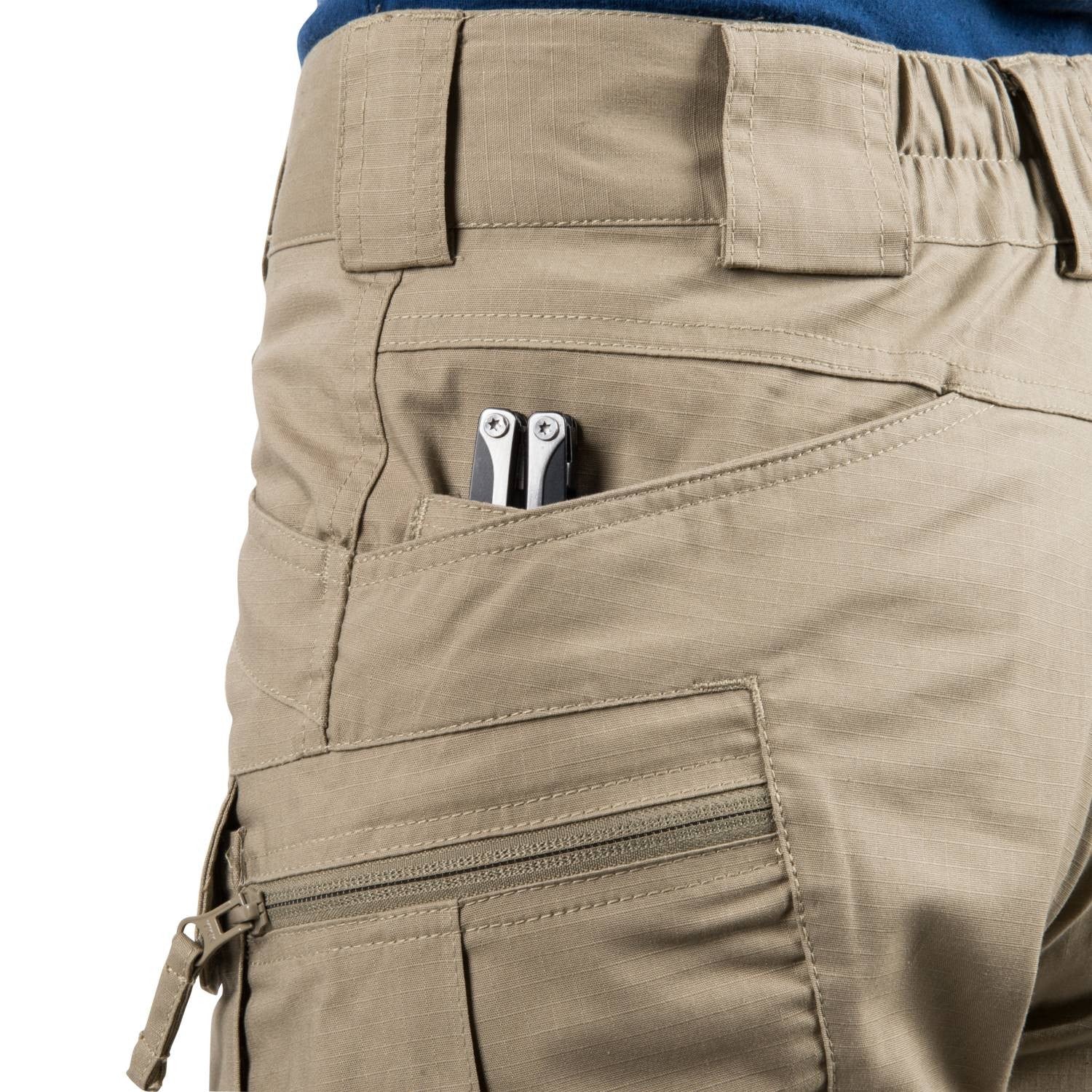 Pantalones tacticos mujer UTP® rip-stop color khaki