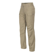 Pantalones mujer UTP Urban Tactical rip-stop color khaki, corte adaptado a curvas femeninas