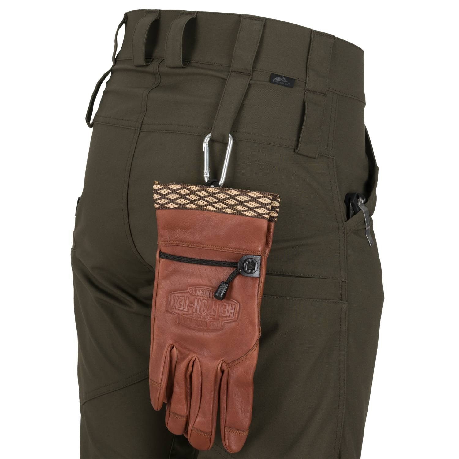 Pantalones WOODSMAN negros HELIKON-TEX en DuraCanvas