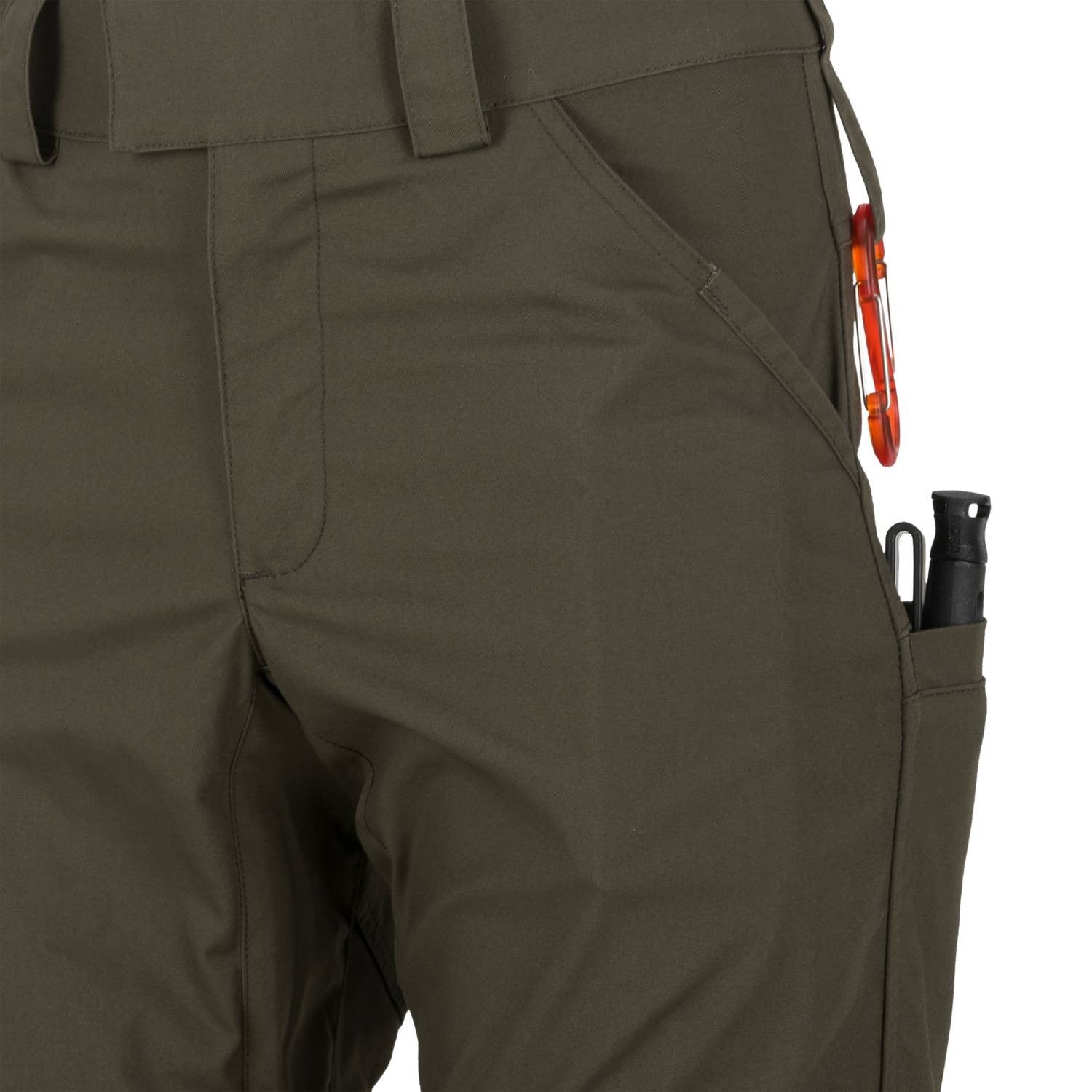 Pantalones WOODSMAN negros HELIKON-TEX en DuraCanvas