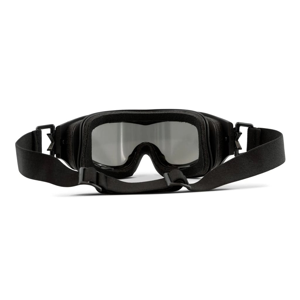 Gafas tácticas SPEAR, set de 3 lentes, marco negro y lentes extra anchas de policarbonato Selenite