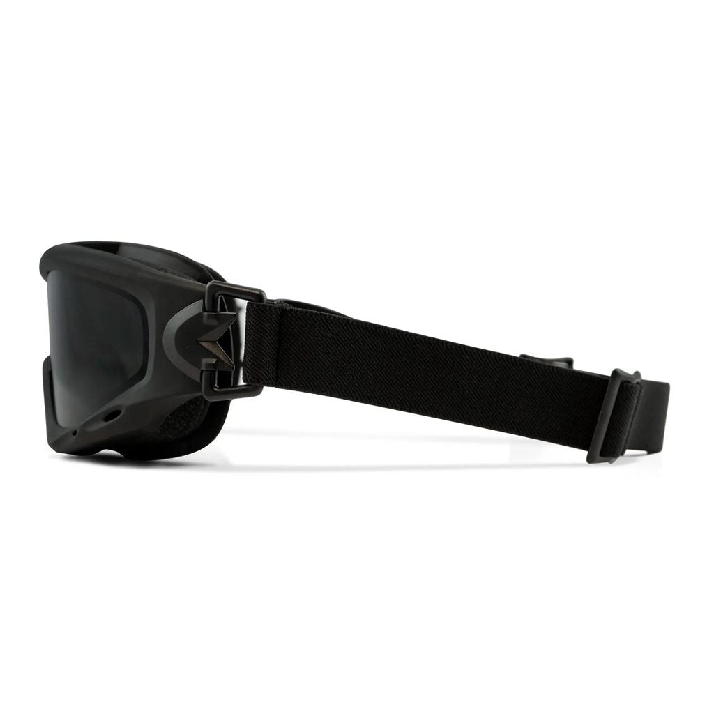 Gafas tácticas SPEAR Dual Lens con 3 cristales y marco negro