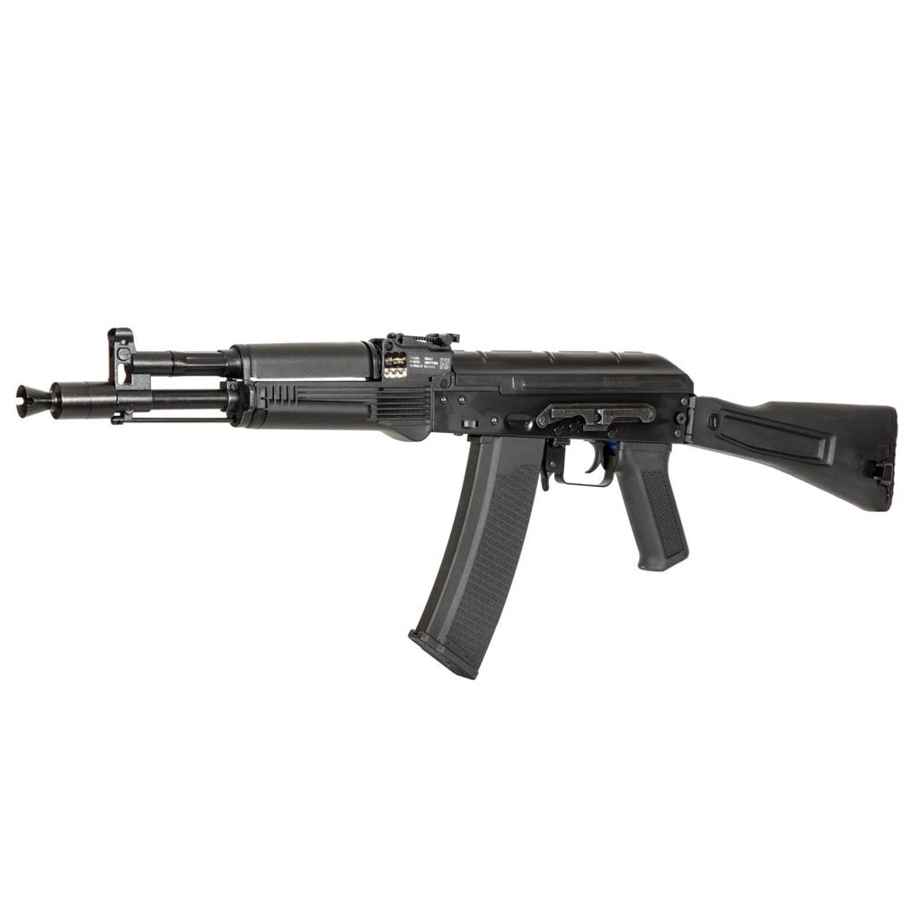 Réplica airsoft AEG AK-105 (SA-J09) cuerpo de acero negro