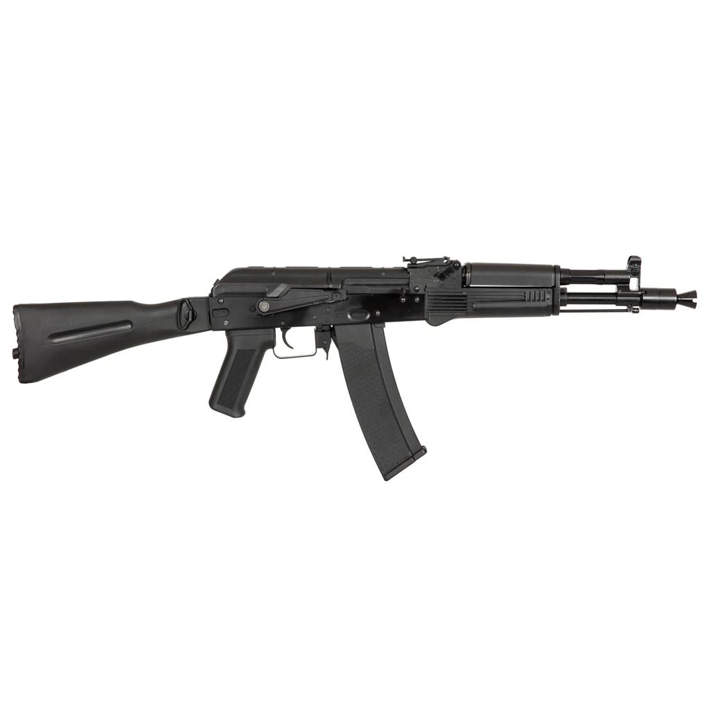 Réplica airsoft AEG AK-105 (SA-J09) cuerpo de acero negro