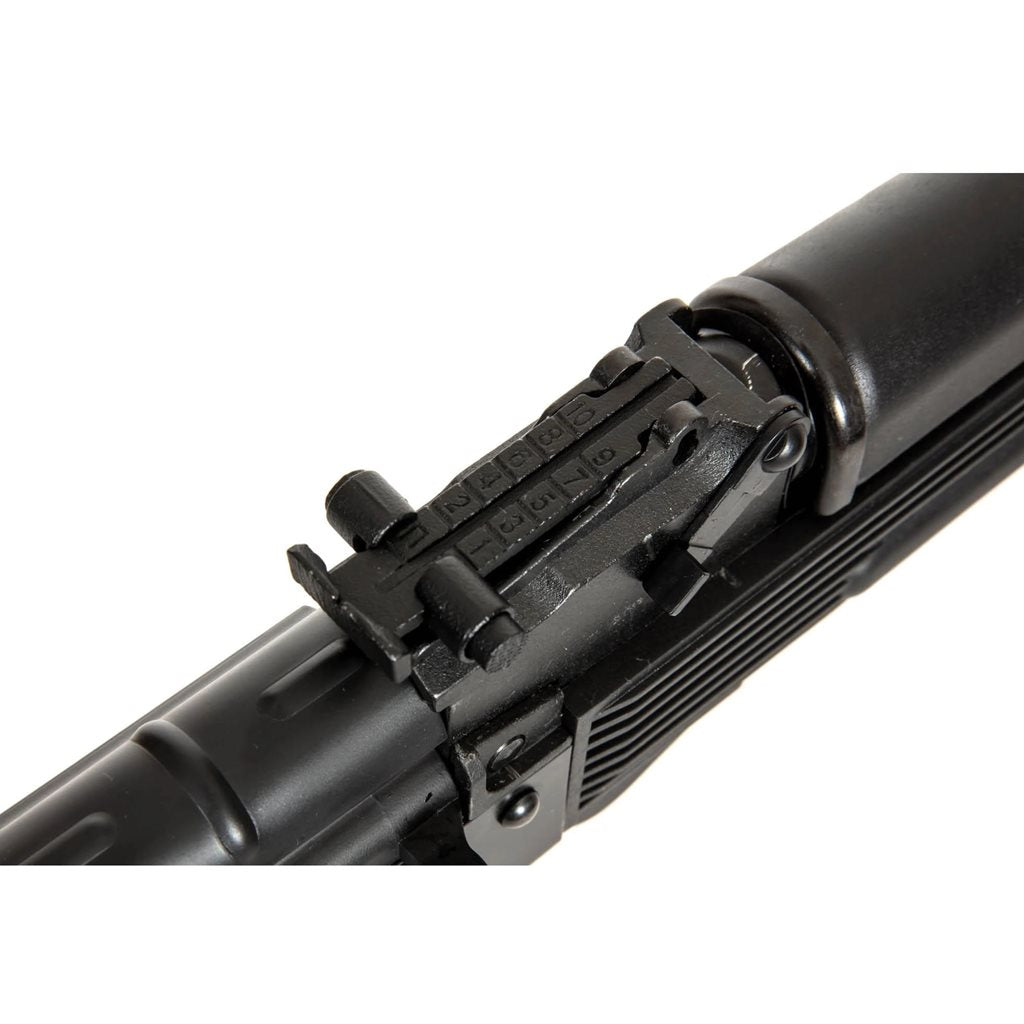 Réplica airsoft AEG AK-105 (SA-J09) cuerpo de acero negro