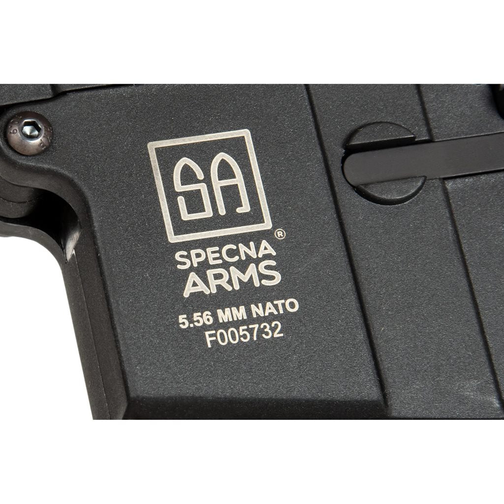 Rifle airsoft AEG M4 Carbine M-LOK negro (SA-F03) - vista lateral