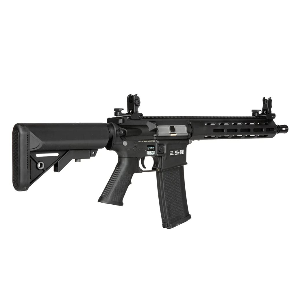 Rifle airsoft AEG M4 Carbine M-LOK negro (SA-F03) - vista lateral