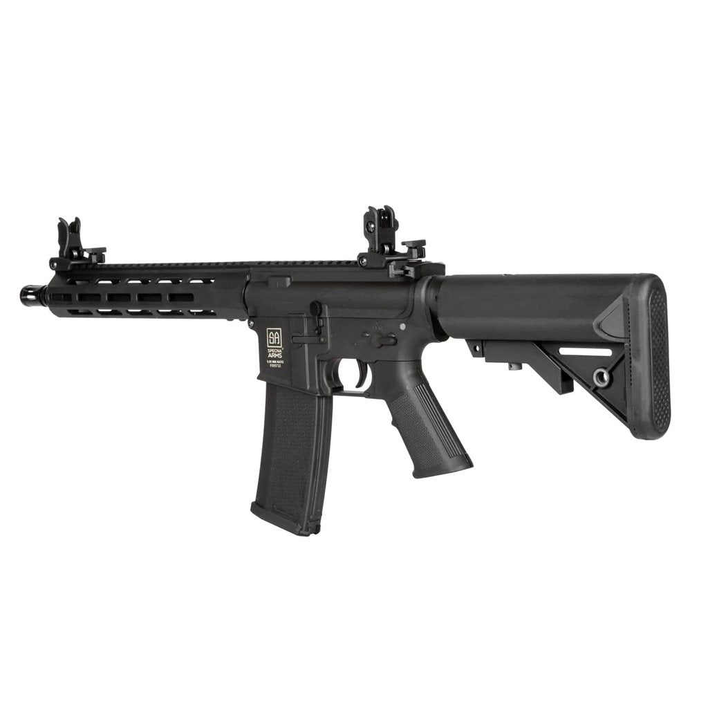 Rifle airsoft AEG M4 Carbine M-LOK negro (SA-F03) - vista lateral
