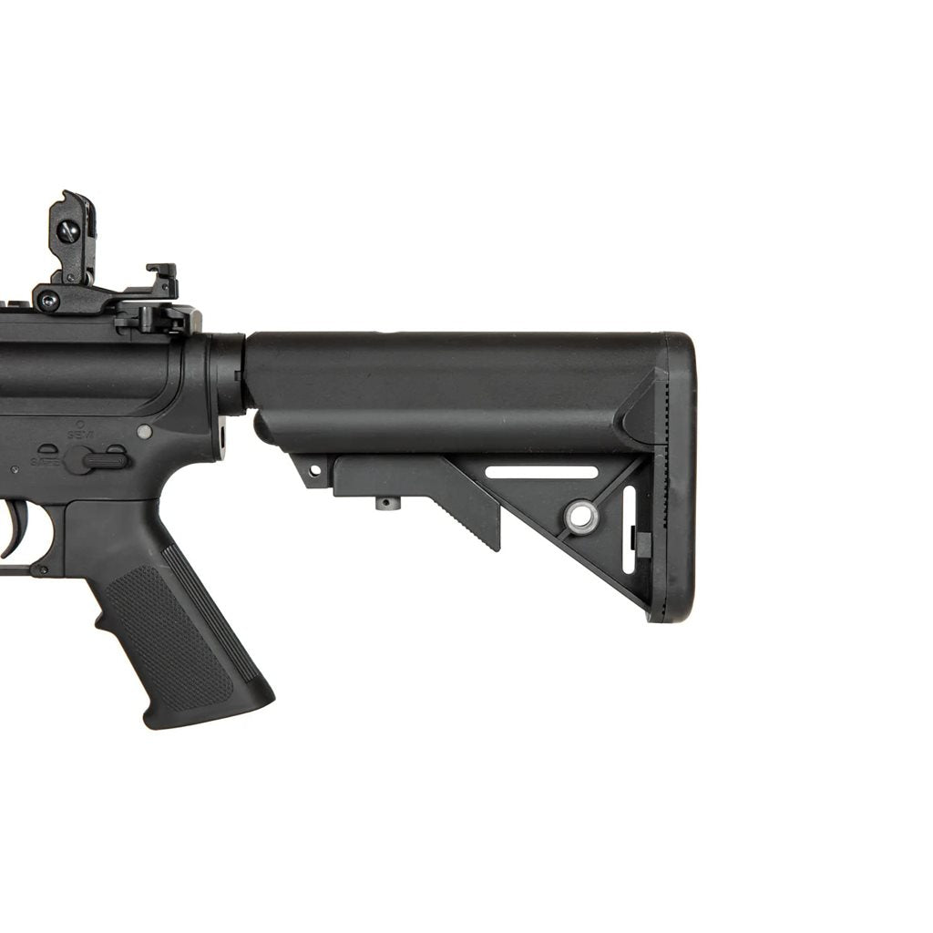 Rifle airsoft AEG M4 Carbine M-LOK negro (SA-F03) - vista lateral