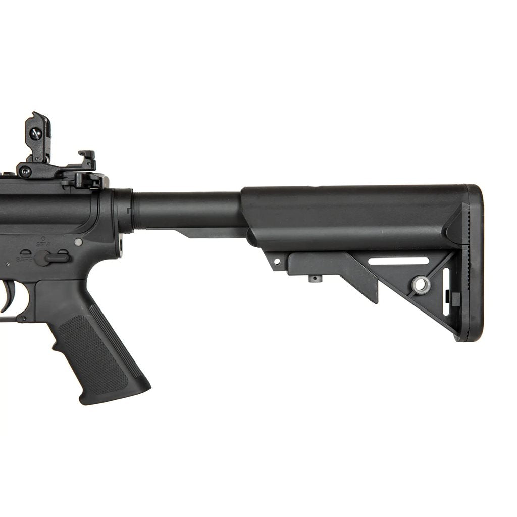 Rifle airsoft AEG M4 Carbine M-LOK negro (SA-F03) - vista lateral
