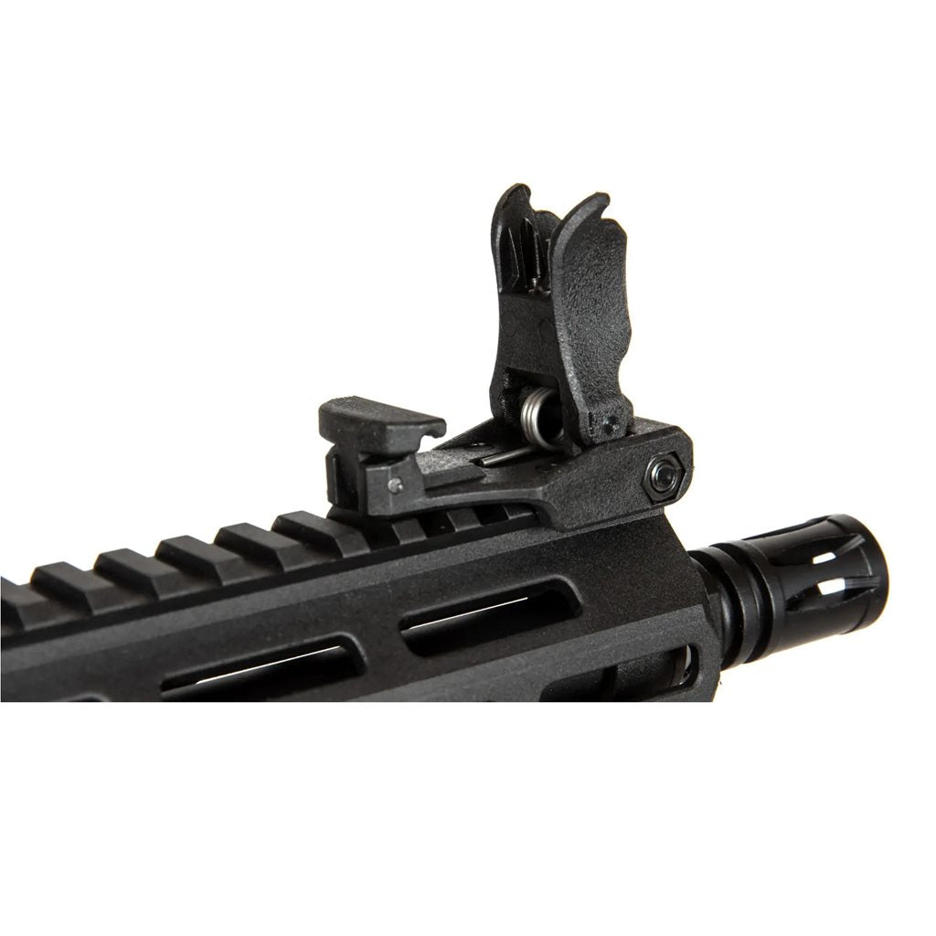 Rifle airsoft AEG M4 Carbine M-LOK negro (SA-F03) - vista lateral