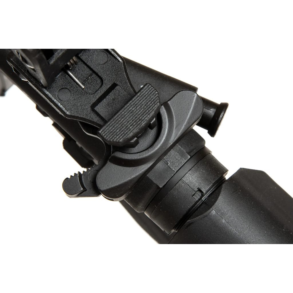 Rifle airsoft AEG M4 Carbine M-LOK negro (SA-F03) - vista lateral