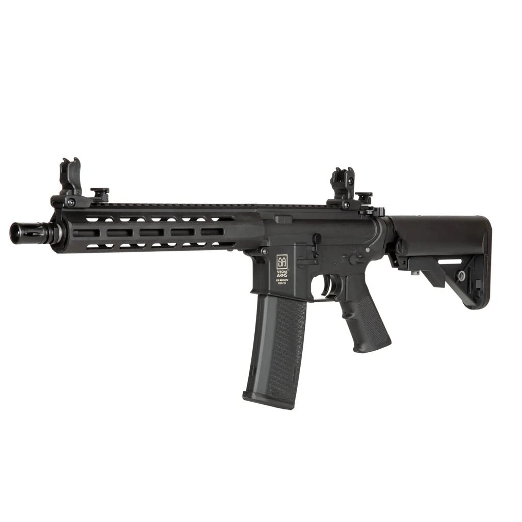 Rifle airsoft AEG M4 Carbine M-LOK negro (SA-F03) - vista lateral
