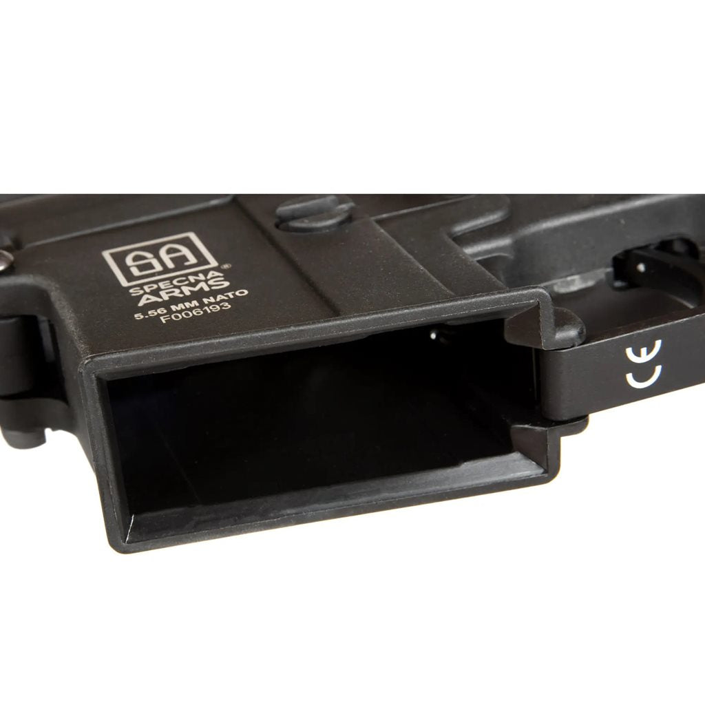 Rifle airsoft AEG M4 Carbine M-LOK negro (SA-F03) - vista lateral