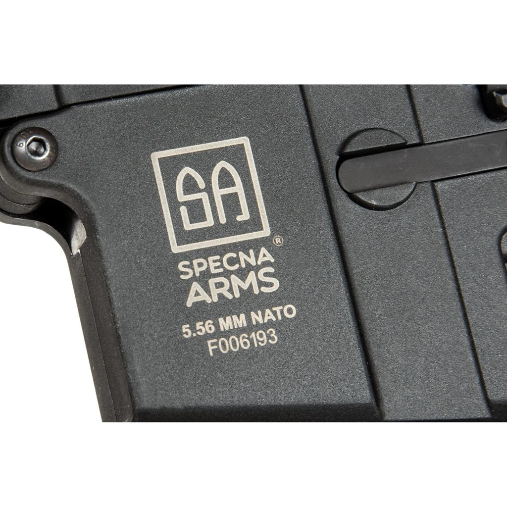 Rifle airsoft AEG M4 Carbine M-LOK negro (SA-F03) - vista lateral