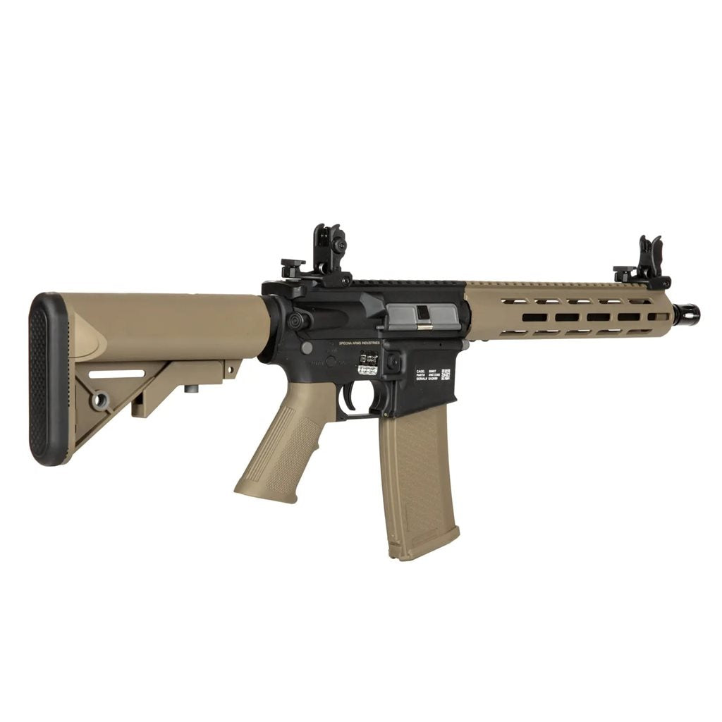 Rifle airsoft AEG M4 Carbine M-LOK negro (SA-F03) - vista lateral