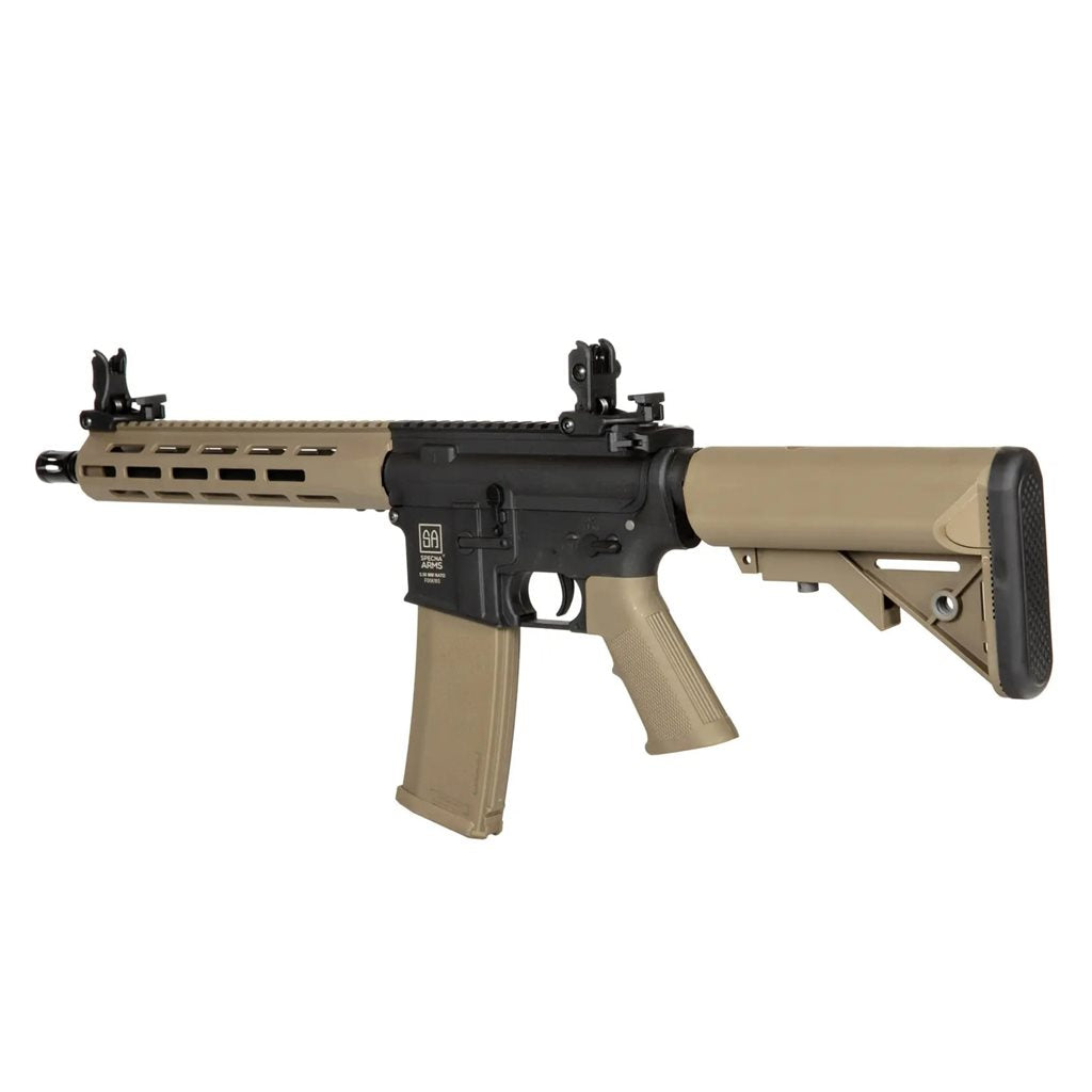 Rifle airsoft AEG M4 Carbine M-LOK negro (SA-F03) - vista lateral