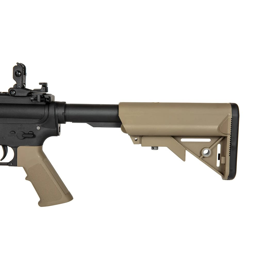Rifle airsoft AEG M4 Carbine M-LOK negro (SA-F03) - vista lateral