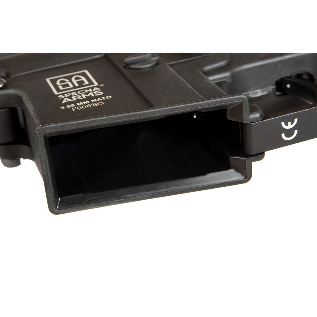 Rifle airsoft AEG M4 Carbine M-LOK negro (SA-F03) - vista lateral