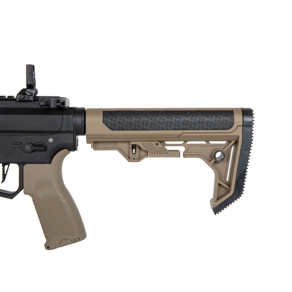 Subfusil airsoft AEG AR9 LIGHT OPS (SA-FX01) Negro y Coyote