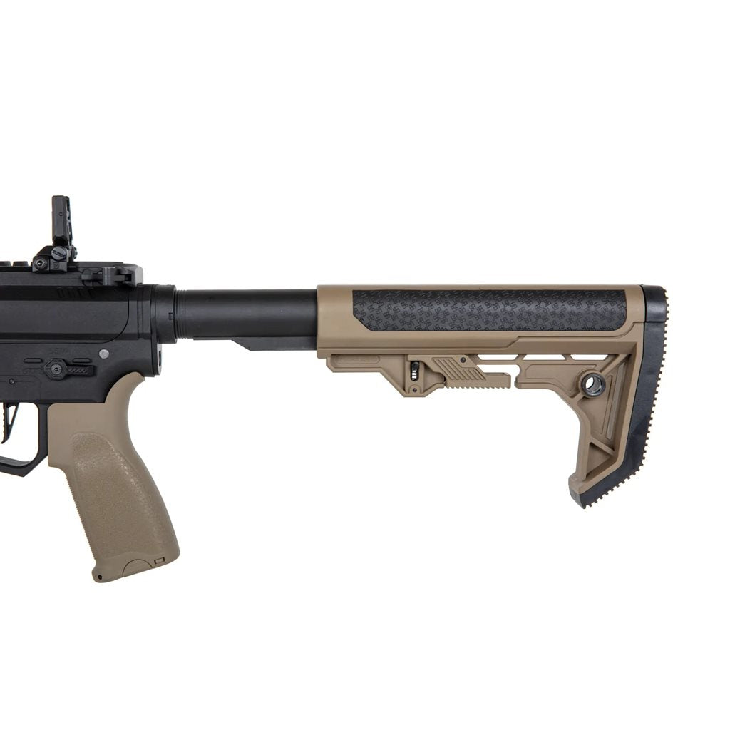 Subfusil airsoft AEG AR9 LIGHT OPS (SA-FX01) Negro y Coyote