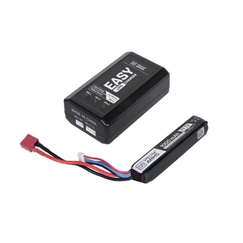Set cargador EASY LIPO CHARGER y batería Li-Pol 11,1V 1000mAh 20C (Stick)