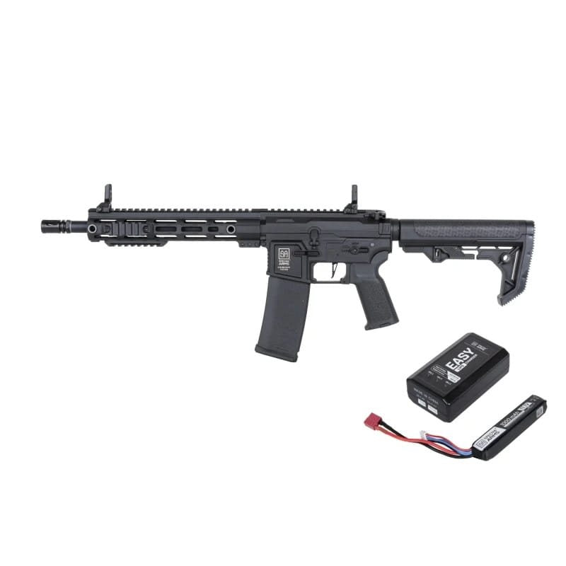 Imagen de Puška airsoft AEG M4 CARBINE RL M-LOK Gen2 (SA-F05) en negro y verde