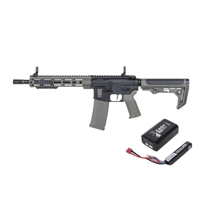 Imagen de Puška airsoft AEG M4 CARBINE RL M-LOK Gen2 (SA-F05) en negro y verde