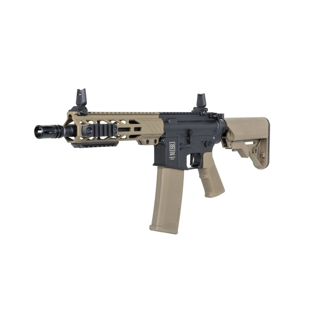 Rifle airsoft AEG M4 CQB M-LOK Gen2 (SA-F08) negro