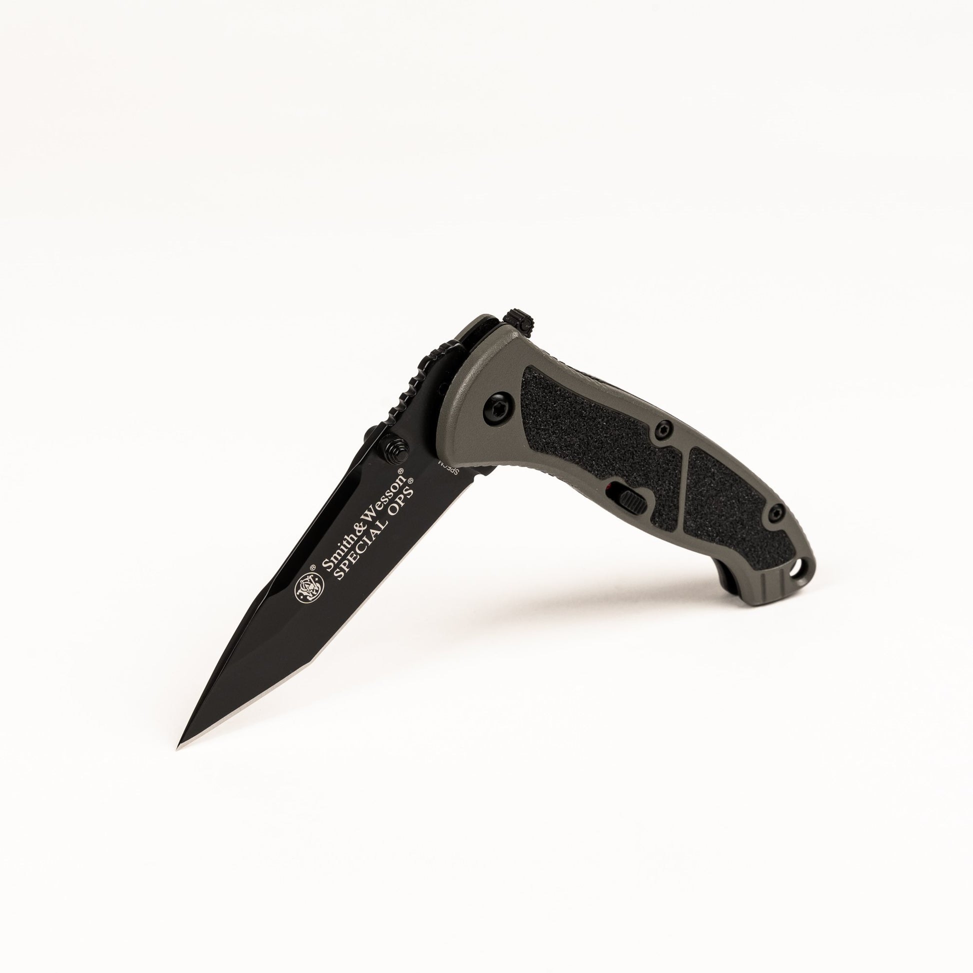 Navaja plegable S&W SPECIAL OPS tanto verde con apertura asistida MAGIC